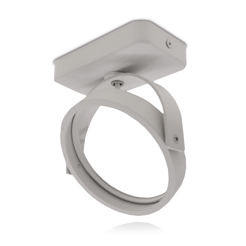 AR111 Opbouwarmatuur Wit | Enkel | exclusief AR111 spot - Outledtl.nl